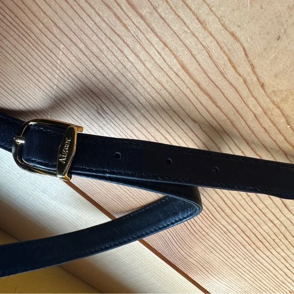 Vintage Etienne Aigner Black Leather Bag - Picture 3 of 6